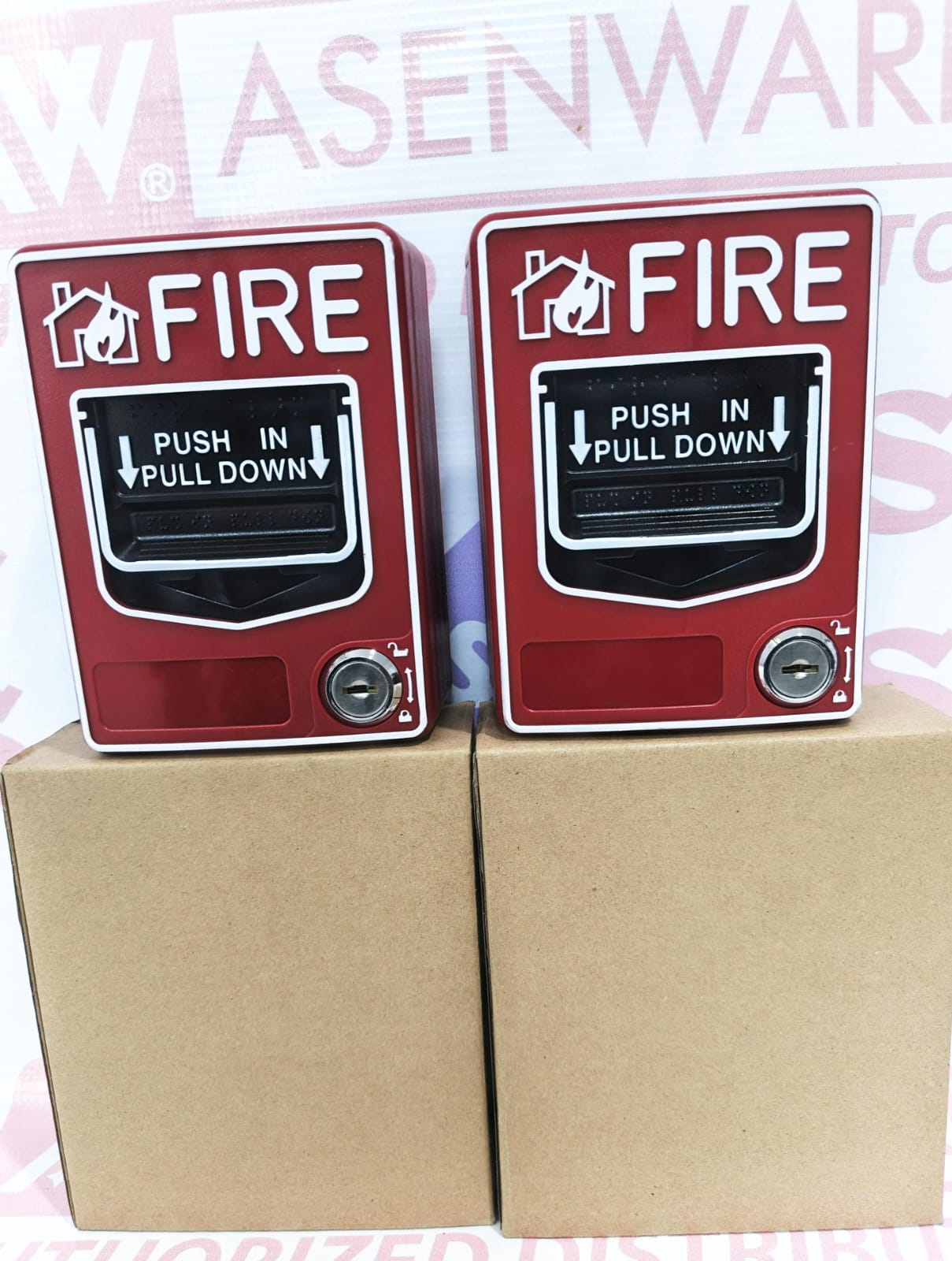 fire manual push station
